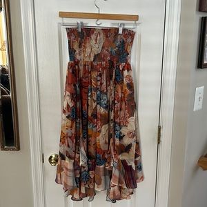 Strapless Anthro Dress